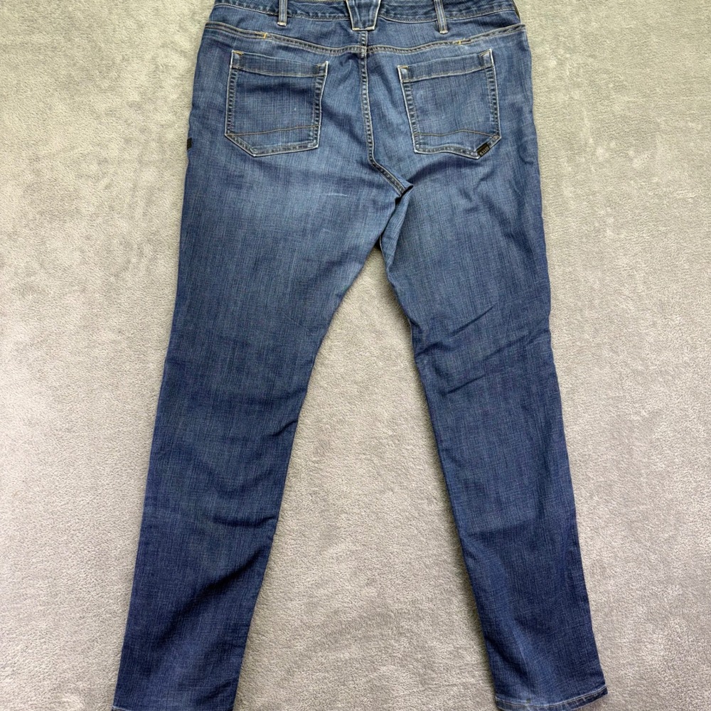 5.11 Tactical Women's Denim Jeans Straight Leg Dark‎ Wash Size 16 Long